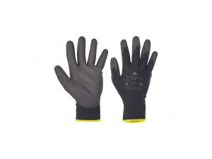 Pracovní rukavice BUNTING FF černé vel. 10 povrstvené