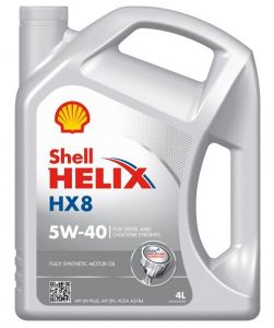 Shell Helix HX8 Synthetic 5W-40 4L