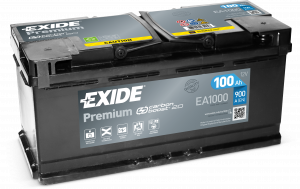 Autobaterie EXIDE Premium 12V 100Ah 900A  EA1000