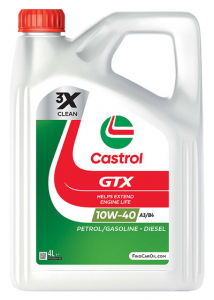 Motorový olej Castrol GTX Ultraclean A3/B4 10W-40 4L