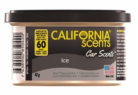 Osvěžovač - CAR SCENTS Ice / vůně ledově svěží California Scents