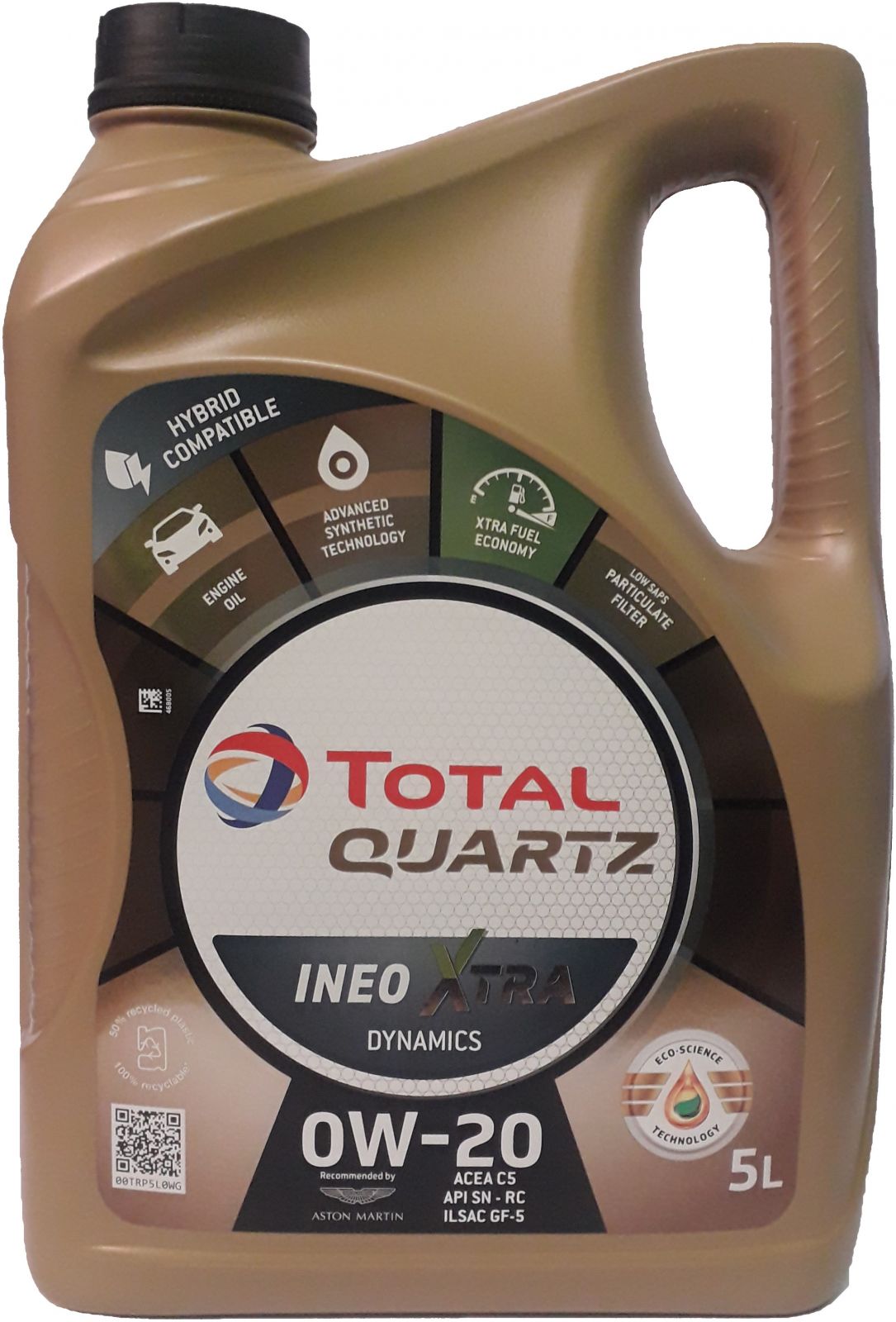 Total Quartz Ineo Xtra Dynamics 0W-20 5L