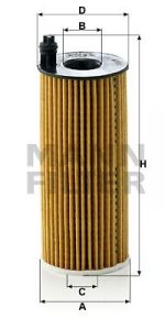 Olejový filtr MANN HU6004X