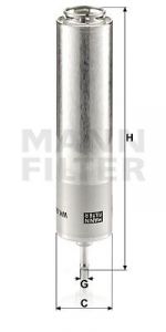 Palivový filtr MANN WK5001