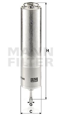 Palivový filtr MANN WK5001 Mann Filter